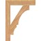 Ekena Millwork Balboa Block Smooth Bracket, Western Red Cedar, 3 1/2"W x 22"D x 30"H BKT04X22X30BOA05SWR - alternate 4